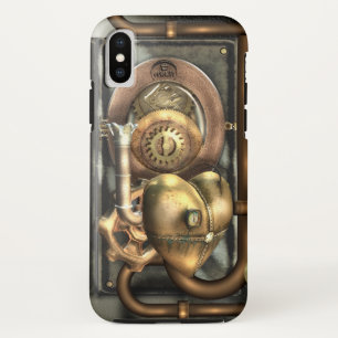 Steampunk At Heart iPhone X Case