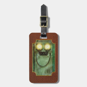 Steampunk - Be Happy Luggage Tag