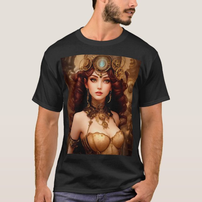 Steampunk Beautiful Venus T-Shirt (Front)