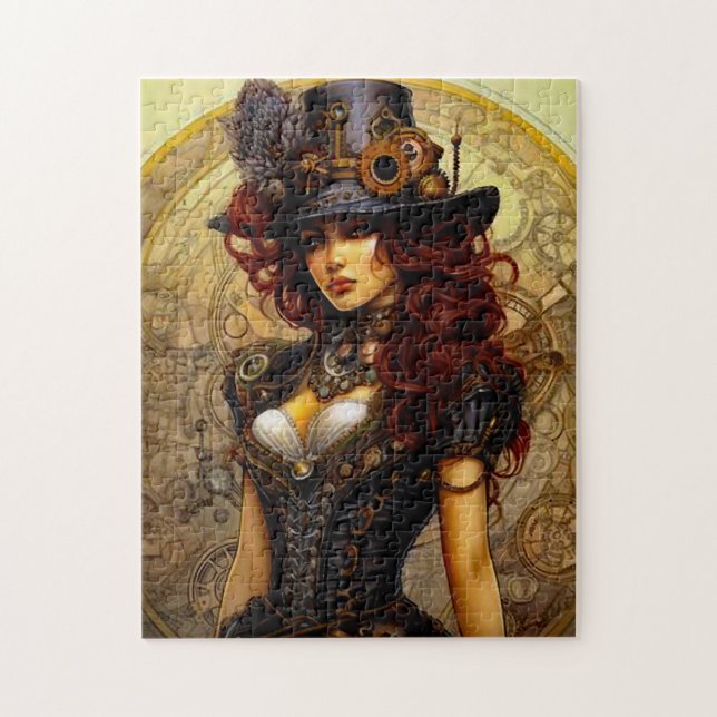 steampunk beauty puzzle (Vertical)