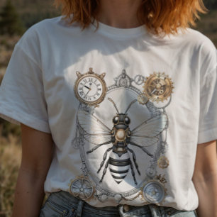 Steampunk Bee Insect Honey bees Bee Keeper T-Shirt