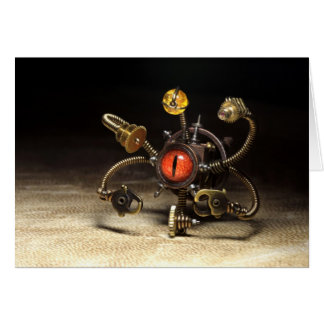 Steampunk Beholder Robot