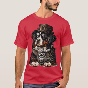Steampunk Bernese Mountain Dog 3 T-Shirt