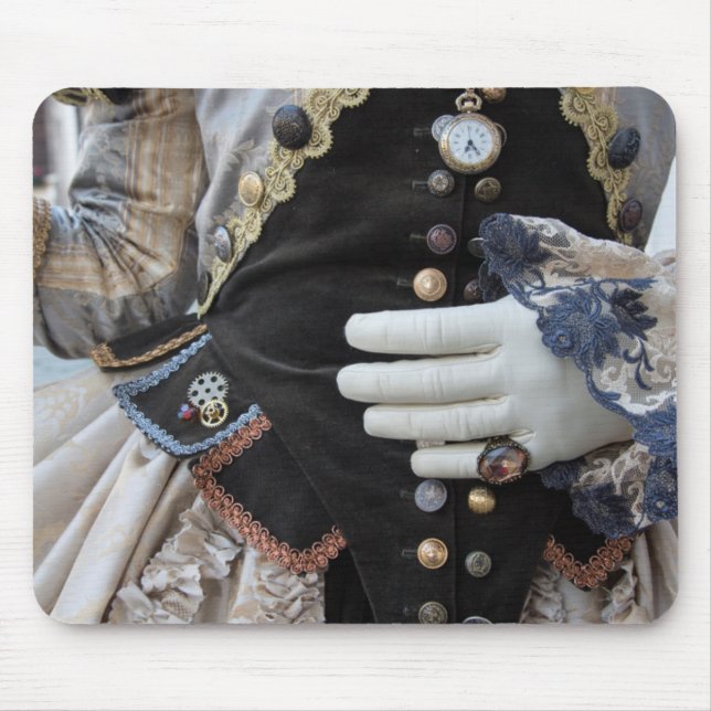Steampunk bodice, Carnival, Venice Mouse Mat (Front)