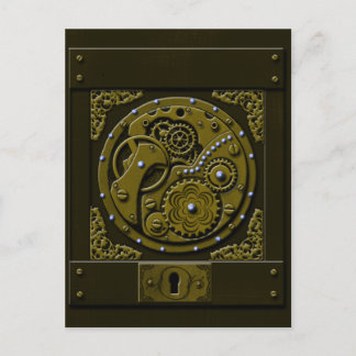 Steampunk Box Postcard