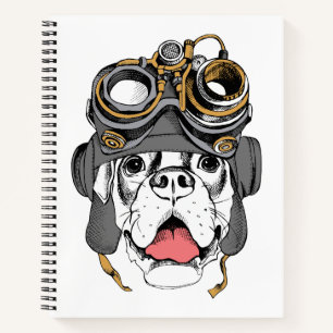 Steampunk Boxer Notebook