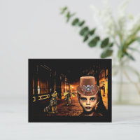 Steampunk Boy Robot Dog time travel Original Scifi