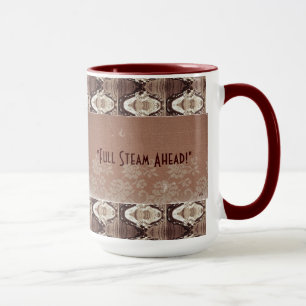 Steampunk Brass & Lace Photo Commemorative Mug