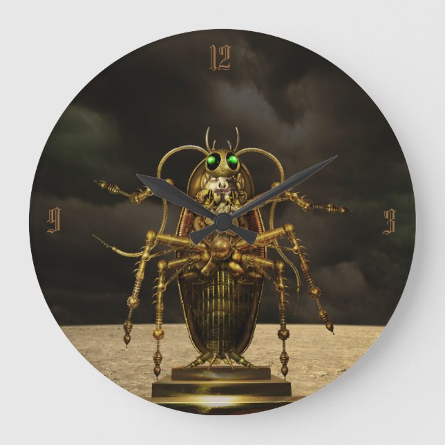 Steampunk Bug Clock (Front)