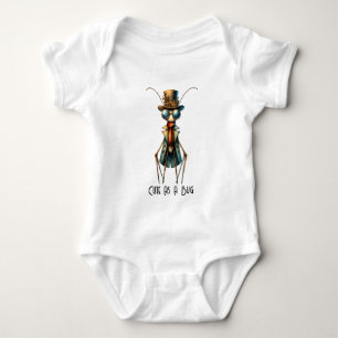 Steampunk Bug - Cute as a Bug Baby Bodysuit
