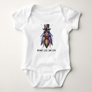 Steampunk Bug - Mummy's Little Stink Bug! Baby Bodysuit
