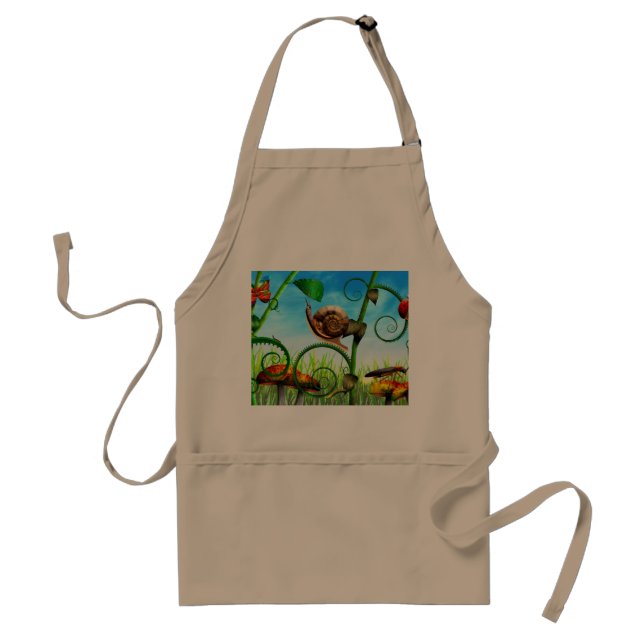 Steampunk - Bugs - Evolution take time Standard Apron (Front)