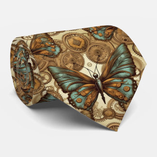 Steampunk Butterfly Tie - Men’s Neck Tie