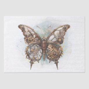 Steampunk Butterfly Tissue Paper