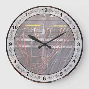 SteamPunk - Calling Mabel Large Clock