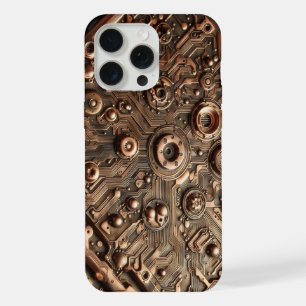 Steampunk Camo, Camouflage iPhone 15 Pro Max Case