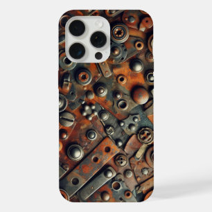 Steampunk Camo, Camouflage iPhone 15 Pro Max Case