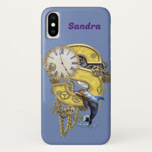 Steampunk Capital birthday letter iPhone X Case