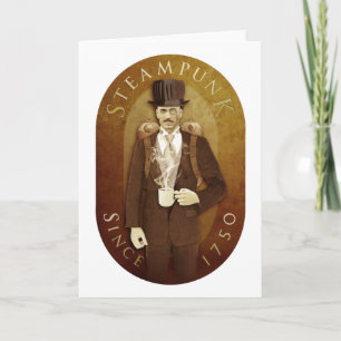 STEAMPUNK CARD