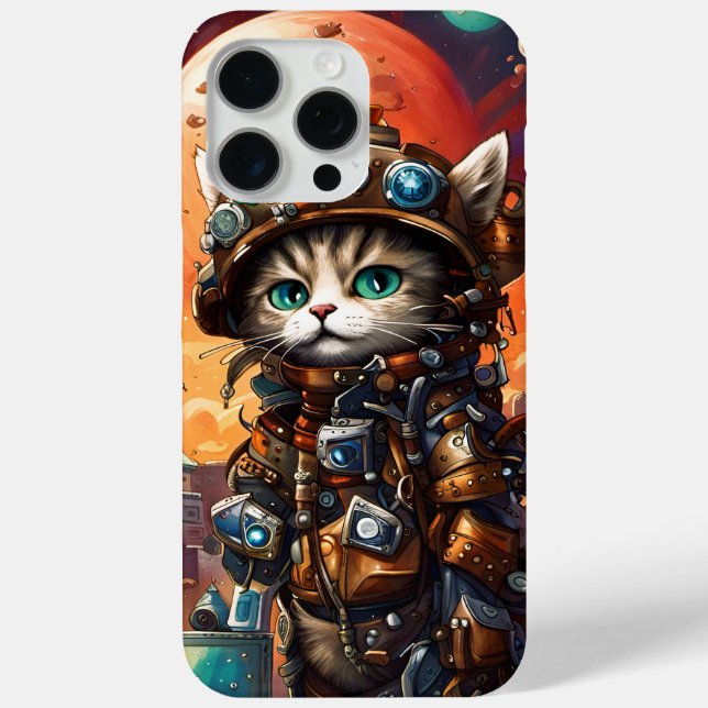 Steampunk Cat I Case-Mate iPhone Case (Back)