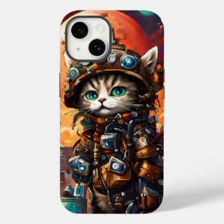Steampunk Cat I Case-Mate iPhone 14 Case