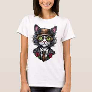Steampunk Cat T-Shirt