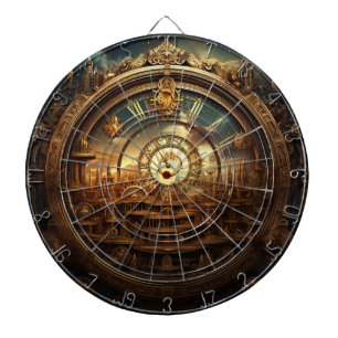 Steampunk Celestial Dartboard