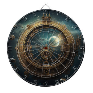 Steampunk Celestial Dartboard
