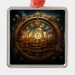 Steampunk Celestial Ornament