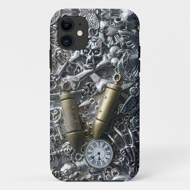 Steampunk charms Case-Mate iPhone case (Back)