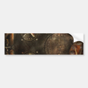 Steampunk - Check your pressure Bumper Sticker