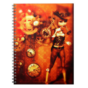 Steampunk Chic Notebook