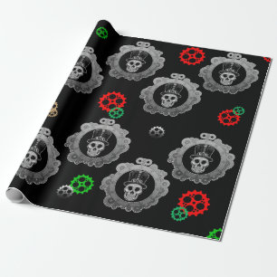 Steampunk Christmas Gift Wrap