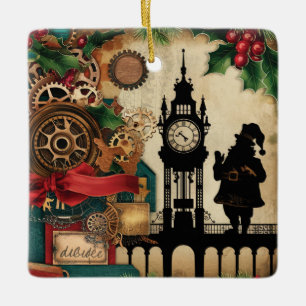 Steampunk Christmas Ornament