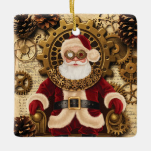 Steampunk Christmas Ornament