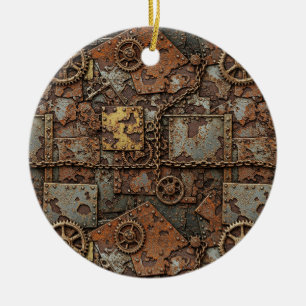 Steampunk Christmas Ornament