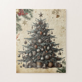 Steampunk Christmas Tree Puzzle