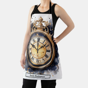 Steampunk Clock Face Apron