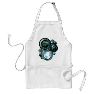 Steampunk Clock Standard Apron