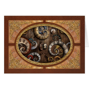 Steampunk - Clock - Time machine