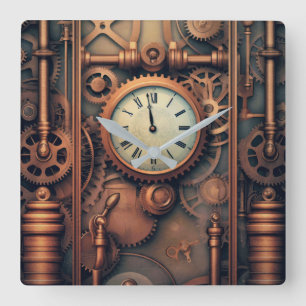 Steampunk Clock Wall Clock