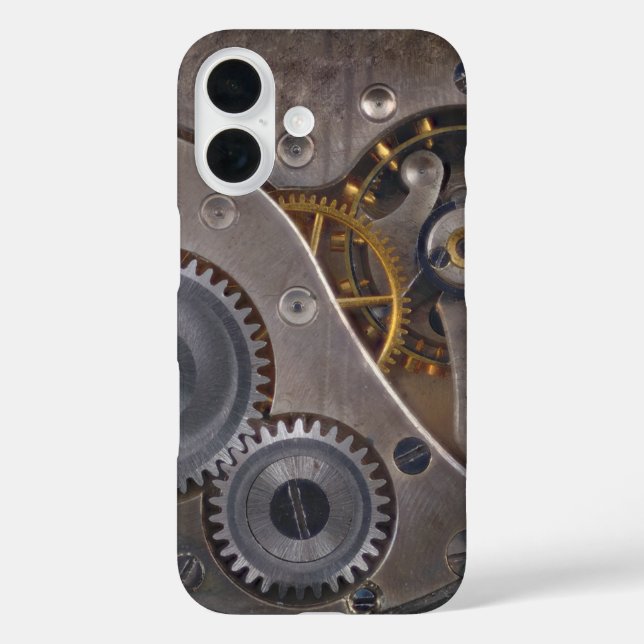 Steampunk Clockwork Rusty Gears Case-Mate iPhone Case (Back)