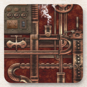 Steampunk Coaster Set