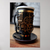 Steampunk Coffee Cup