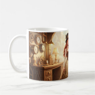 ⚙️ Steampunk Companions Vintage Workshop Mug