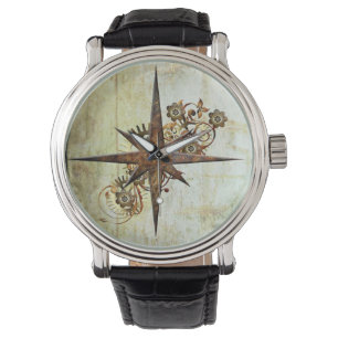 Steampunk Compass Star Watch