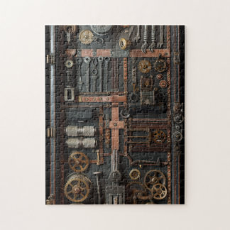 Steampunk complex toolbox jigsaw puzzle