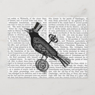 Steampunk Crow 2 Postcard