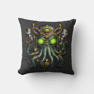 Steampunk Cthulhu monster  Cushion