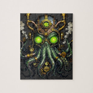 Steampunk Cthulhu monster  Jigsaw Puzzle